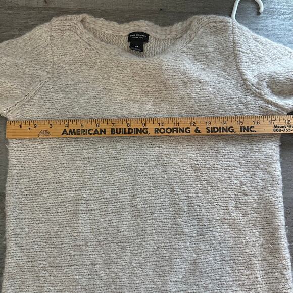 Club Monaco Alpaca Wool Sweater Small Cream Tan - Picture 8 of 10